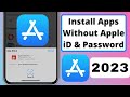 How to Install Apps Without Apple iD | Download Apps On iPhone Without Apple iD & Password 2021