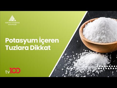 Video: Potasyum tuzu ne için kullanılır?