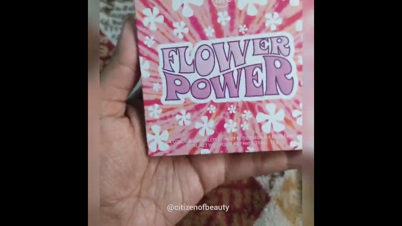 Bh Cosmetics Flower Power Blush Pallette.