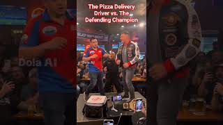 The Pizza Delivery Driver vs. The Defending Champion
