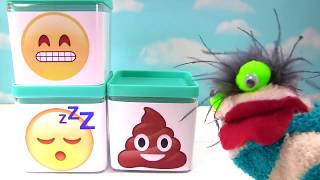 Wacky Emoji Wednesday! Emoji Buddiez Blind Bags Poop Plushi Palz Wacky Packages