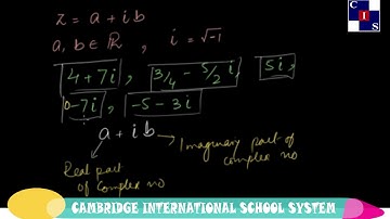 2.5.3: Definition of Complex Number, Real and Complex Numbers, Math Punjab Level-9