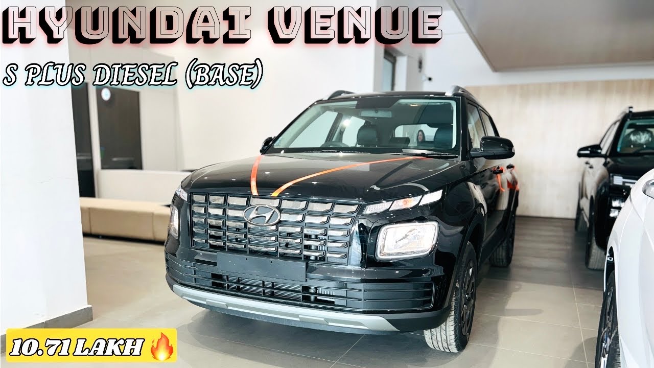 DIESEL????HYUNDAI VENUE S PLUS 2025 MODEL | DETAIL REVIEW | MILEAGE - 20 ...