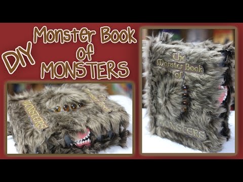 DIY Harry Potter Monster Book of Monsters