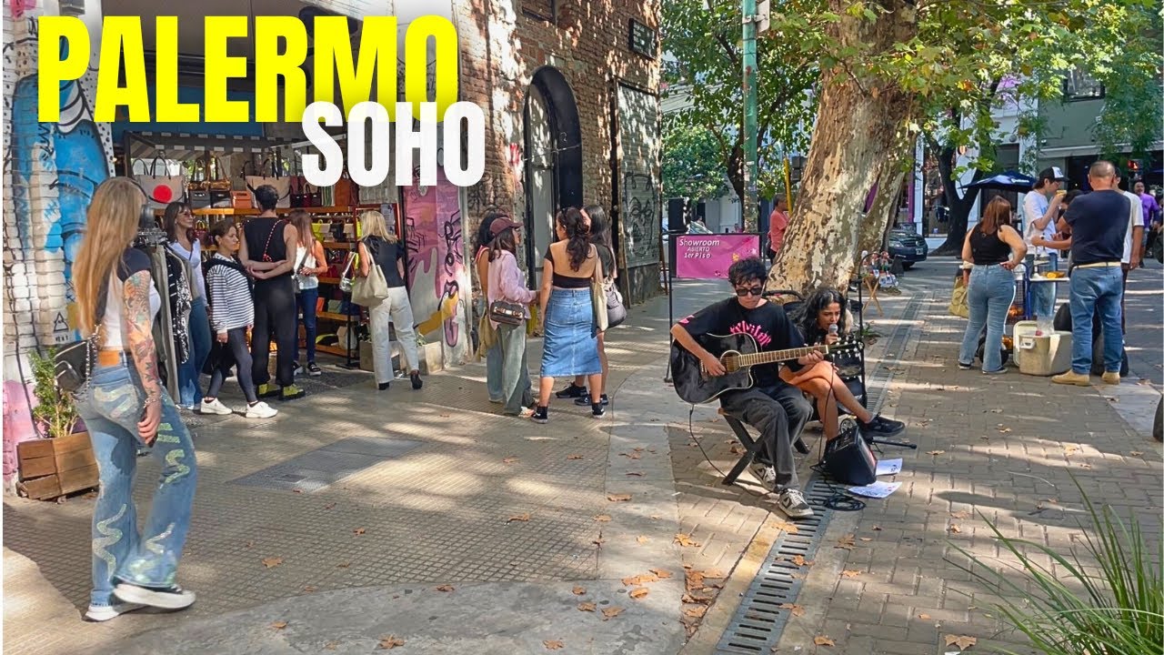 Palermo Soho, Buenos Aires 🇦🇷 | Weekend Walking Tour