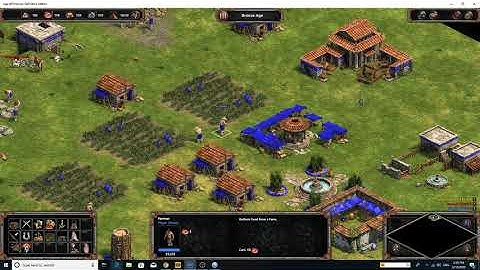 Age of Empires Definitive Edition Game Play Custom Game