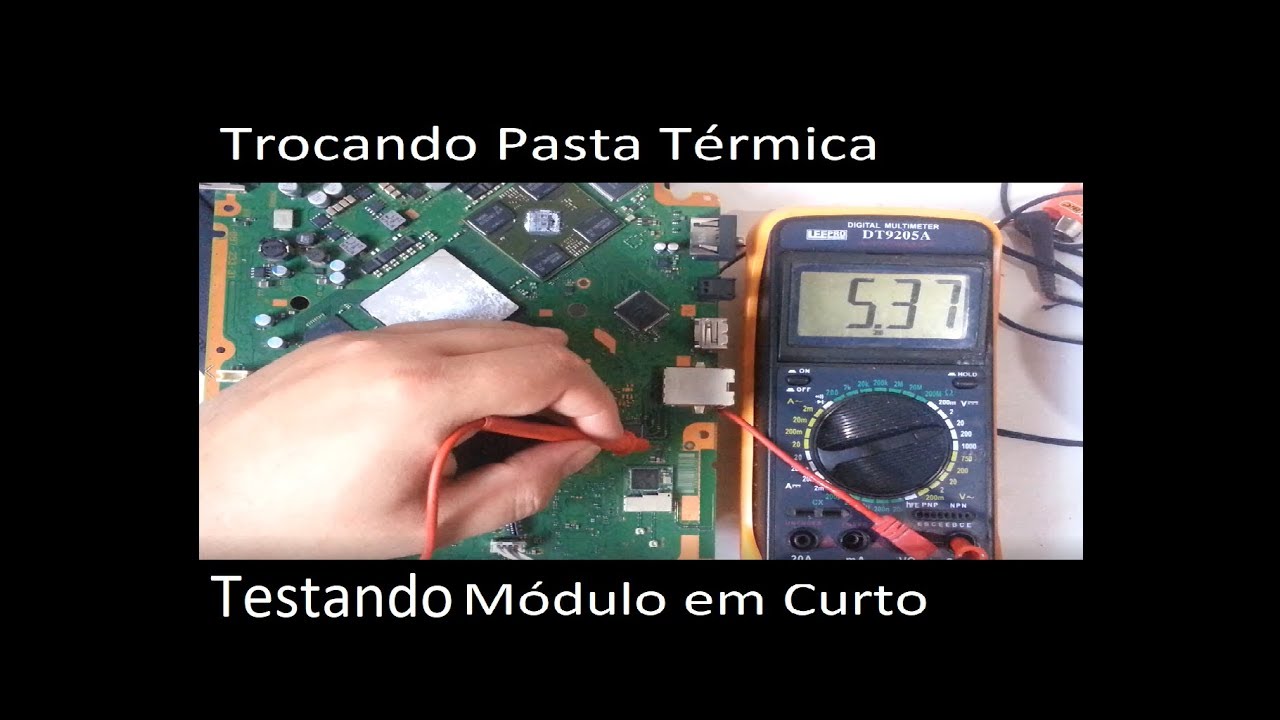 Como Cambiar La Pasta Termica De La Ps3 Slim Youtube