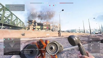 Battlefield 5: INSANE MULTI KILL using a V1 ROCKET!!!!
