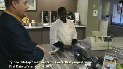 Tyfone SideTap(TM) Memory Card - Prepaid contactless demo