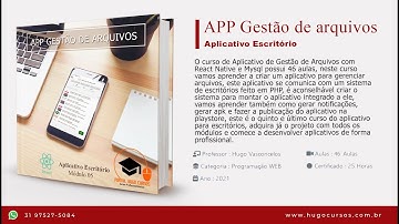 APP Gestão de Arquivos - Aula 06 - Dados para listar arquivos