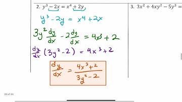 6.1 Implicit Differentiation