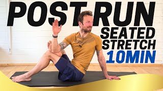 Perfect Seated Post Run Stretch Routine