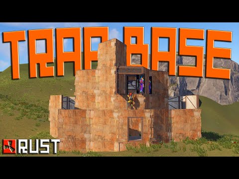 TRAPPING CLANS on VITAL in a DECAYING BASE - Rust Trap Base Trolling