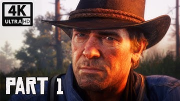 Red Dead Redemption 2 PC Gameplay Walkthrough Part 1 (No Commentary) 4K UHD
