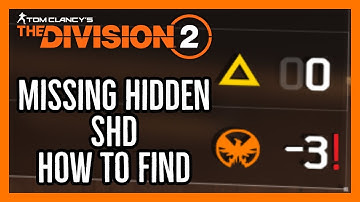 The Division 2: Missing Hidden SHD How To Find Them