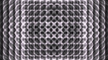 Dynamic Black and White Mandala (OpenGL/glsl)