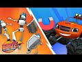 Blaze vs. Knight Robots! | Blaze and the Monster Machines