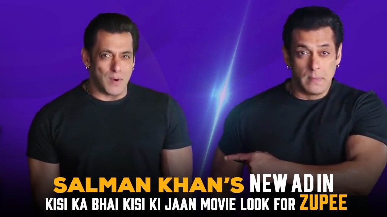 Salman Khan’s New Ad In Kisi Ka Bhai Kisi Ki Jaan Movie Look For Zupee