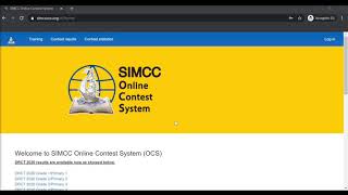 SIMOC-Math Olympiad Instruction Video
