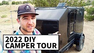 2022 DIY Overland Camper Trailer Tour  Square Drop [Updated]