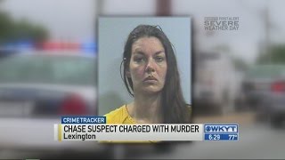 Chase suspect charged with murder