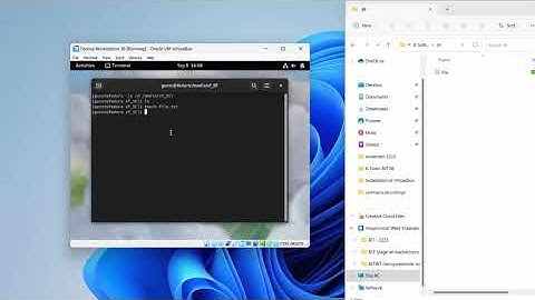 Setting up a shared folder for Fedora Workstation 38 in Oracle VM VirtualBox 7.0.