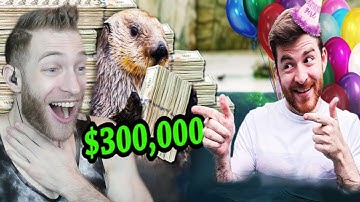 THE GREATEST BIRTHDAY!!! Reacting to "We somehow raised $300,000 for a Sea Otter
