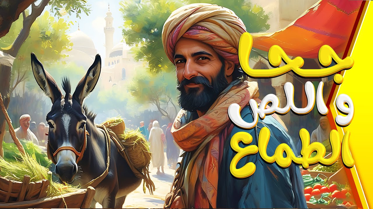 قصة جحا و اللص الطماع - الذي ندم على طمعه -  قصة مشوقة و مسلية أتمنى ان تنال إعجابكم