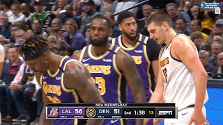 Los Angeles Lakers vs Denver Nuggets 1st Half Highlights | February 12, 2019-20 NBA Season