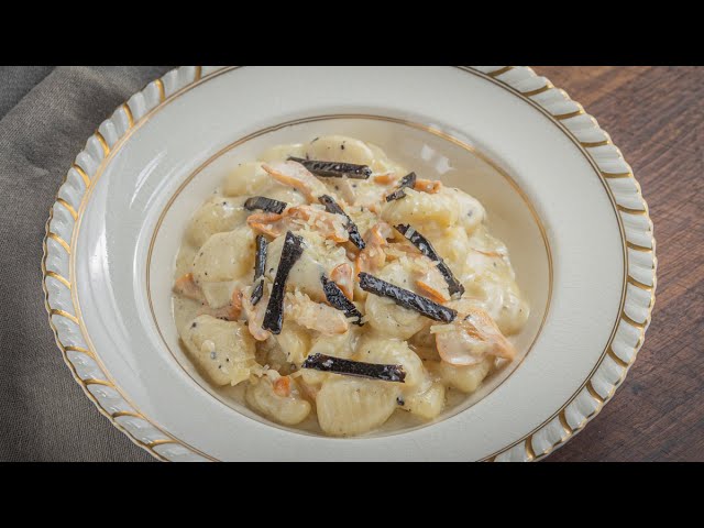 Gnocchi with Truffle Parmesan Sauce