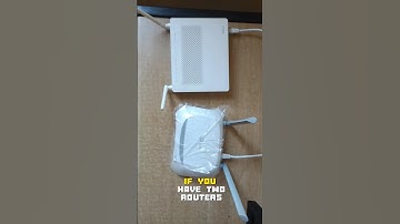 LINK 2 ROUTERS TO EACH OTHER ONE INTERNET CONNECTION