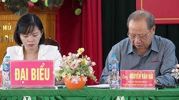 ĐẠI BIỂU HĐND HUYỆN TIẾP XÚC CỬ TRI THỊ TRẤN CHI NÊ VÀ XÃ ĐỒNG TÂM