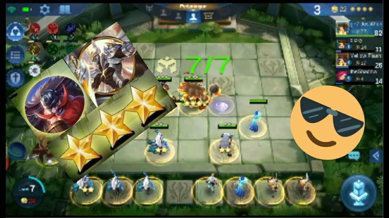 Magic Chess - Franco B3 dan Argus B3 jadi TB Meta MM BossKuu Mobile Legend