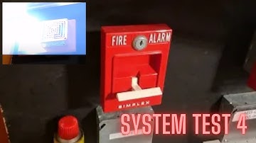 Simplex 4010 Fire Alarm System Test 4