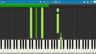 Video thumbnail of "Raphael - Mi Gran Noche | Piano Tutorial | Midi"