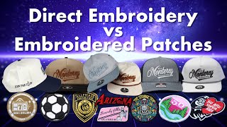 Embroidery vs Embroidered Patches Explained