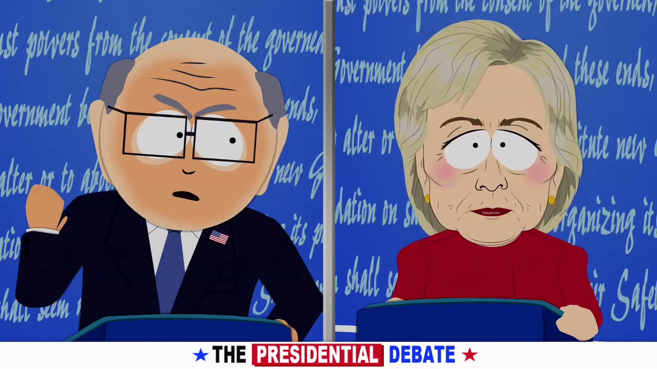 "South Park" Delivers Hilarious Take On The First Presidential Debate!