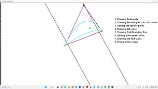 Generative Art Milestone #1 - Drawing a 2-sided concave shape