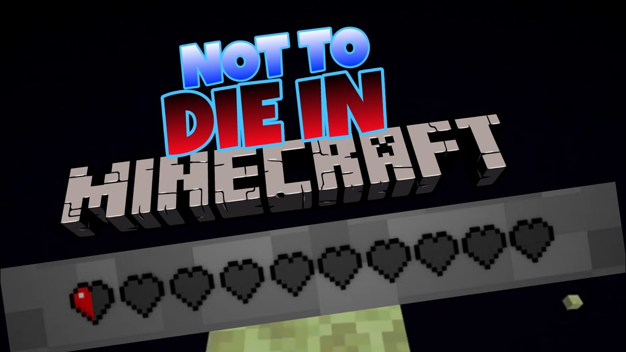 How To Die In Minecraft How to Die in Minecraft in 14 sec? - YouTube