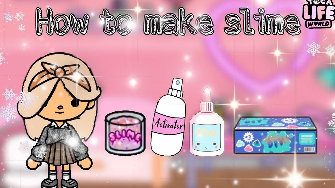 How to make slime on toca boca| Making slime for free and unlimited!? | Toca_lovers