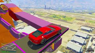 GTA Online Stunt Parkour Race Only Father Can Win This Parkour 72.325% Players Cry IN This Parkour.