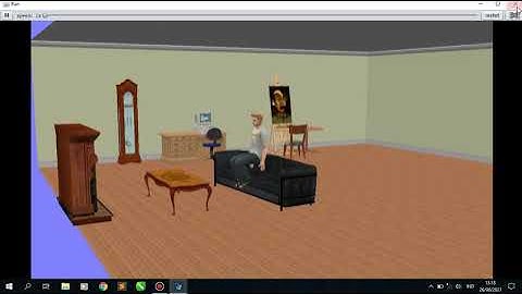 Membuat objek orang menjadi duduk | | Alice 3