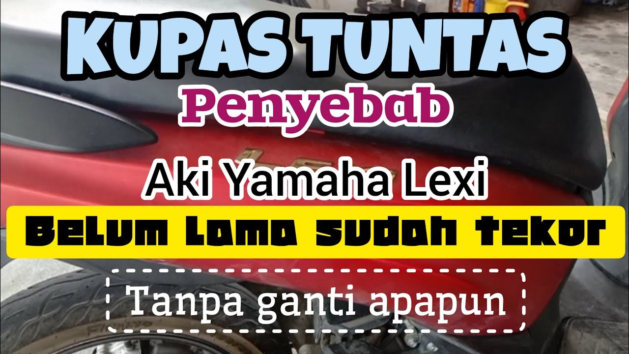 Atasi kode 46 pada Yamaha lexi 2019