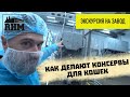 Как делают консервы для кошек | Завод RHM | Консервы Karmy для кошек | Производство влажного корма