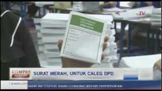 Surat Suara Pemilu - Kompas Siang 200214