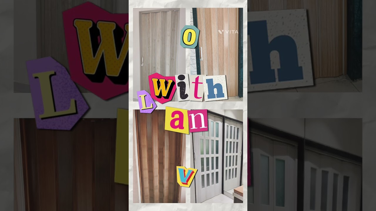 Pvc folding accordion door, partition, divider, ac insulation पीवीसी फोल्डीग तह दरवाजे 9322594398