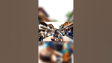 Bandar ai vlog veo 3 #veo3 #shorts #monkeyblogger ##vlog