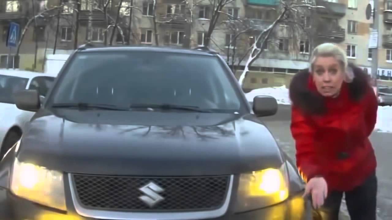 Девушка за рулем камаза