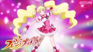 [1080p] Cure Peach Transformation (Fresh Precure)