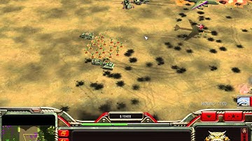 2v2 10min no rush map -2nd game [C&C Generals Zero Hour Multiplayer]